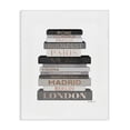 thumbnail image 1 of Stupell Industries Art Deco Fashion Designer Bookstack Grey Black Watercolor Canvas Art, 30 x 40, by Amanda Greenwood, 1 of 7