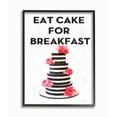 thumbnail image 1 of Stupell Industries Fashion Designer Cake And Flowers Watercolor Funny Word Framed Wall Art by Amanda Greenwood, 1 of 8