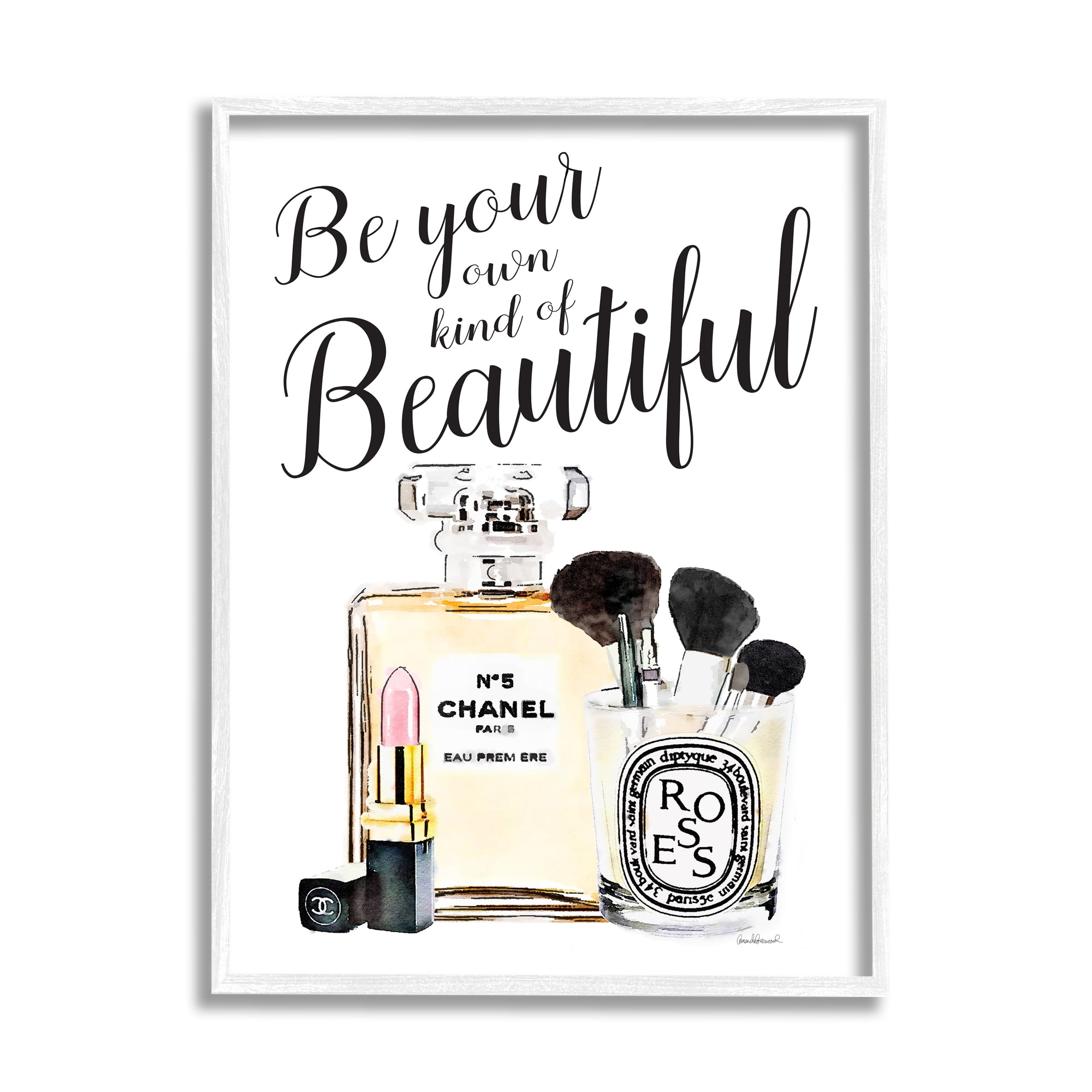 Be Your Own Kind of Beautiful Motivational Canvas Print