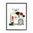 thumbnail image 1 of Stupell Industries Fashion Designer Makeup Perfume Lipstick Watercolor Framed Wall Art by Amanda Greenwood, 1 of 1