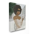thumbnail image 1 of Stupell Industries Fashion Designer Model Coffee Break Painting Canvas Wall Art by Ziwei Li, 1 of 6
