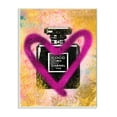 thumbnail image 1 of Stupell Industries Fashion Designer Perfume Pink Gold Textured Paint Wall Plaque by Amanda Greenwood, 1 of 6
