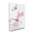 thumbnail image 1 of Stupell Industries Fashion Designer Perfume Silver Pink Watercolor Canvas Wall Art by Amanda Greenwood, 1 of 6