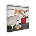 thumbnail image 1 of Stupell Industries Fashion Forward Female in Home Bath with Wine Designed by Milli Villa, 1 of 6