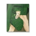 thumbnail image 1 of Stupell Industries Fashion Girl in Green Beauty & Fashion Painting Gallery Wrapped Canvas Art Print Wall Art, 24 x 30, 1 of 8