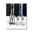 thumbnail image 1 of Stupell Industries Fashion Man & Woman Shoes Heels Beauty & Fashion Painting Gallery Wrapped Canvas Print Wall Art, 1 of 5