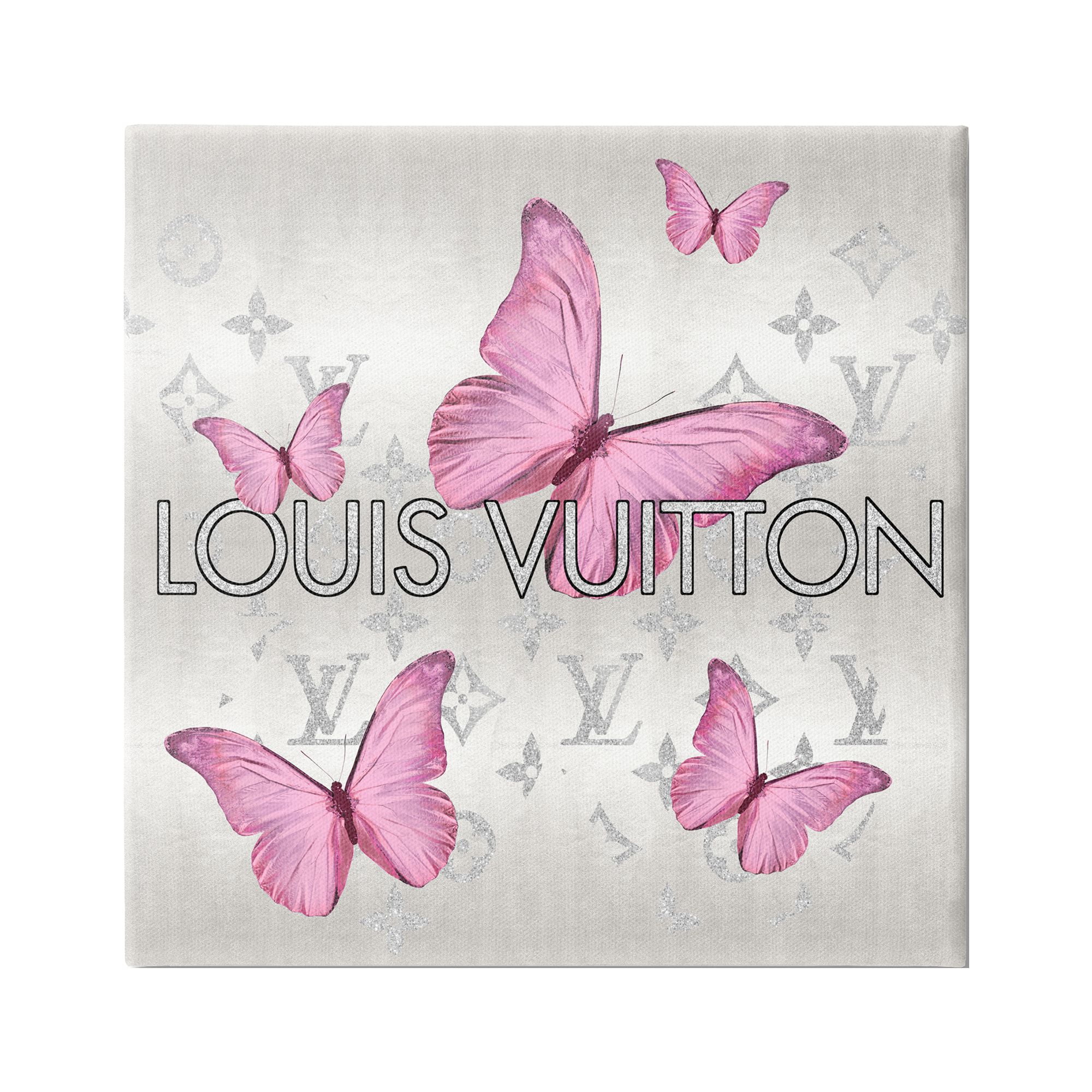 Stupell Industries Fashion Pattern Butterflies Animals & Insects Painting Gallery Wrapped Canvas Print Wall Art, 24 x 24