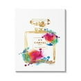 thumbnail image 1 of Stupell Industries Fashion Perfume Gold Rainbow Graphic Art Gallery Wrapped Canvas Print Wall Art, 36x48, By Amanda Greenwood, 1 of 7