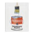 thumbnail image 1 of Stupell Industries Eclectic Fashion Pop Diamond Paint Can Designer Soup Red Canvas Art, 16 x 20, by Amanda Greenwood, 1 of 7