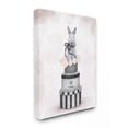 thumbnail image 1 of Stupell Industries Fashion Rabbit Box Stack Pink Painting Canvas Wall Art by Ziwei Li, 1 of 1