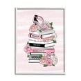 thumbnail image 1 of Stupell Industries Fashion Style Elegance Phrases Glamourous Flowered Bookstack ,16 x 20, Design by Martina Pavlova, 1 of 7