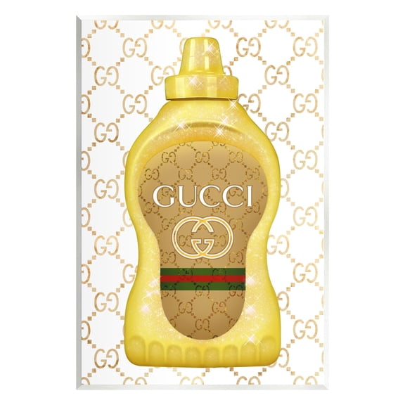 Stupell Industries Fashionable Brunch Condiment Patterned Glam Emblem Graphic Art Unframed Art Print Wall Art, Design by Ziwei Li