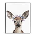 thumbnail image 1 of Stupell Industries Bohemian Fawn & Butterfly Wings Black Framed Giclee Art, 11 x 14, by Svetlana Aleynikova, 1 of 8