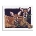 thumbnail image 1 of Stupell Industries Fawn Siblings Portrait Animals & Insects Painting Gallery Wrapped Canvas Art Print Wall Art, 40 x 30, 1 of 8