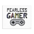 thumbnail image 1 of Stupell Industries Contemporary Fearless Gamer Retro Canvas Art, 20 x 16, by Yass Naffas Designs, 1 of 8