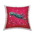 thumbnail image 1 of Stupell Industries Feline Festive Christmas Cat Printed Throw Pillow Design by Andrew Thornton, 1 of 6