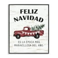 thumbnail image 1 of Stupell Industries Feliz Navidad Camioneta Roja Holiday Painting Black Framed Art Print Wall Art, 16 x 20, 1 of 2