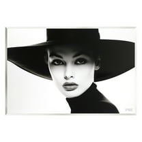Stupell Industries Female Fashion Portrait Beauty & Fashion Painting Unframed Art Print Wall Art, 15 x 10
