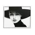 thumbnail image 1 of Stupell Industries Female Fashion Portrait Beauty & Fashion Painting White Framed Art Print Wall Art, 14 x 11, 1 of 2