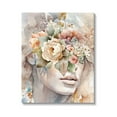thumbnail image 1 of Stupell Industries Female Floral Abstraction Botanical & Floral Painting Gallery Wrapped Canvas Art Print Wall Art, 24 x 30, 1 of 8