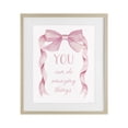 thumbnail image 1 of Stupell Industries Shabby Chic Feminine Encouragement Ribbon Birch Framed Print Under Glass, 17 x 21, by Cindy Jacobs, 1 of 8