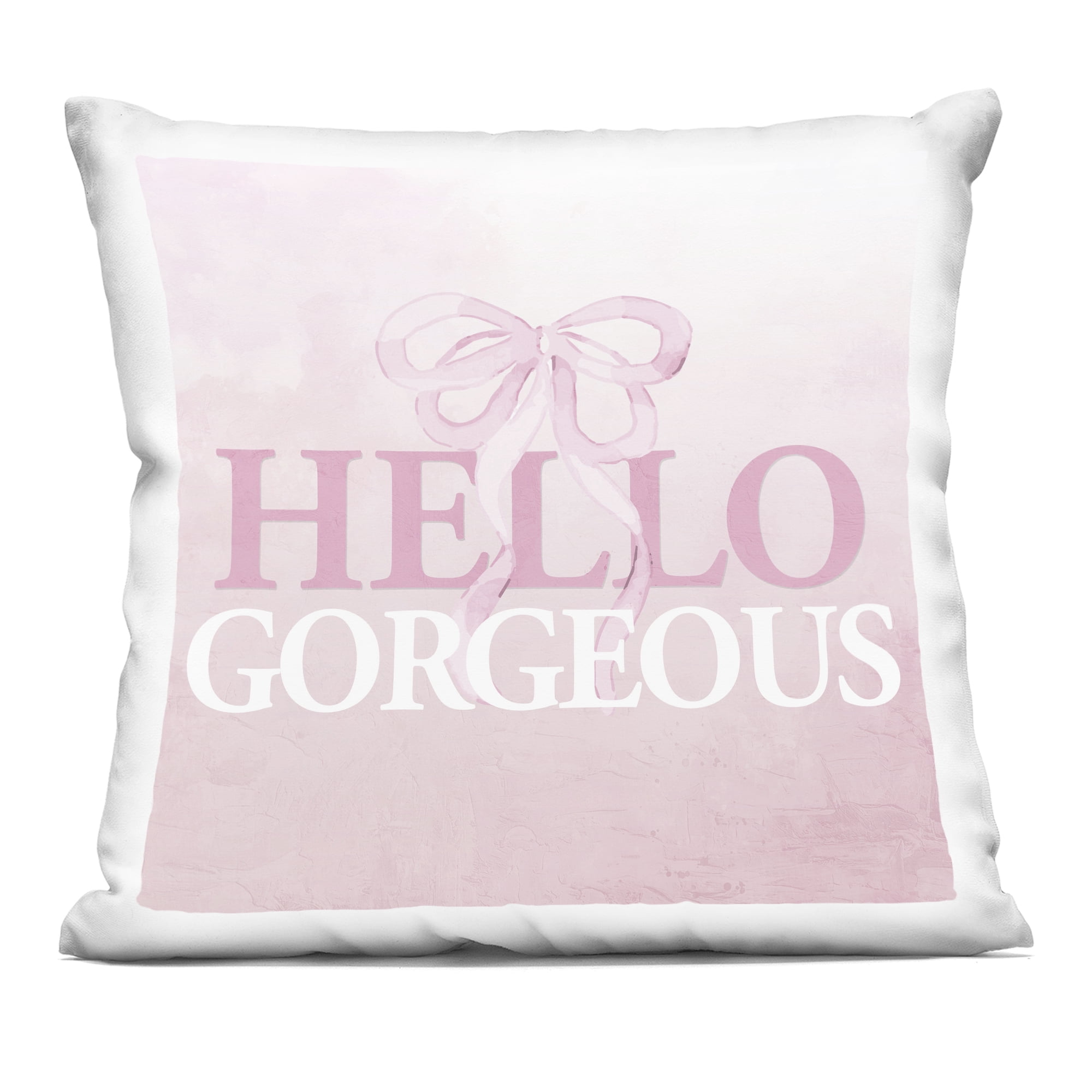 Stupell Industries Feminine Hello Gorgeous Decorative Printed Throw Pillow, design by Kim Allen