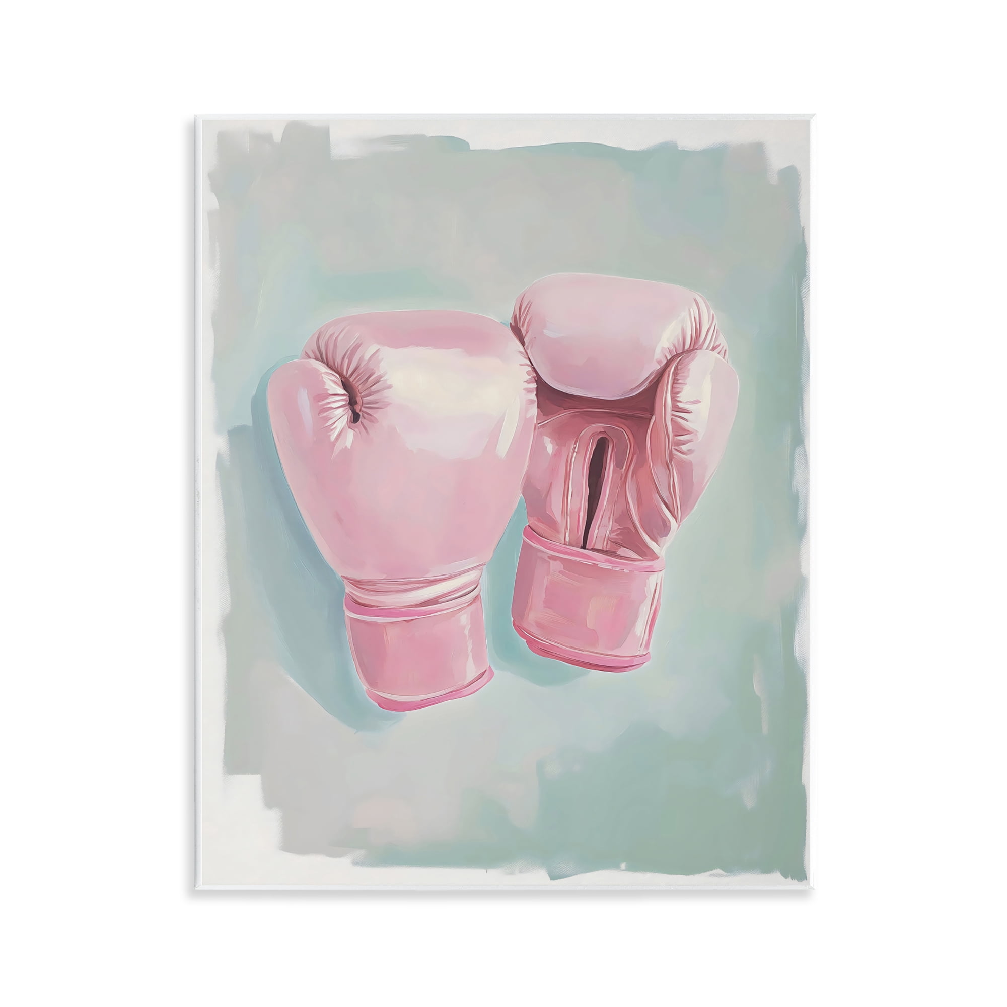 Stupell Industries Feminine Pink Boxing Gloves Wall Plaque Art, design by The Prints Vibe