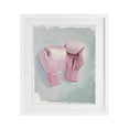 thumbnail image 1 of Stupell Industries Contemporary Feminine Pink Boxing Gloves White Framed Print Under Glass, 17 x 21, by The Prints Vibe, 1 of 8