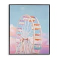 thumbnail image 1 of Stupell Industries Cottage Ferris Wheel & Cotton Candy Sky Black Framed Giclee Art, 11 x 14, by The Prints Vibe, 1 of 8