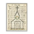 thumbnail image 1 of Stupell Industries Festive Winter Church Holy Night Musical Script Religious Painting Gray Framed Art Print Wall Art, 11 x 14, 1 of 8