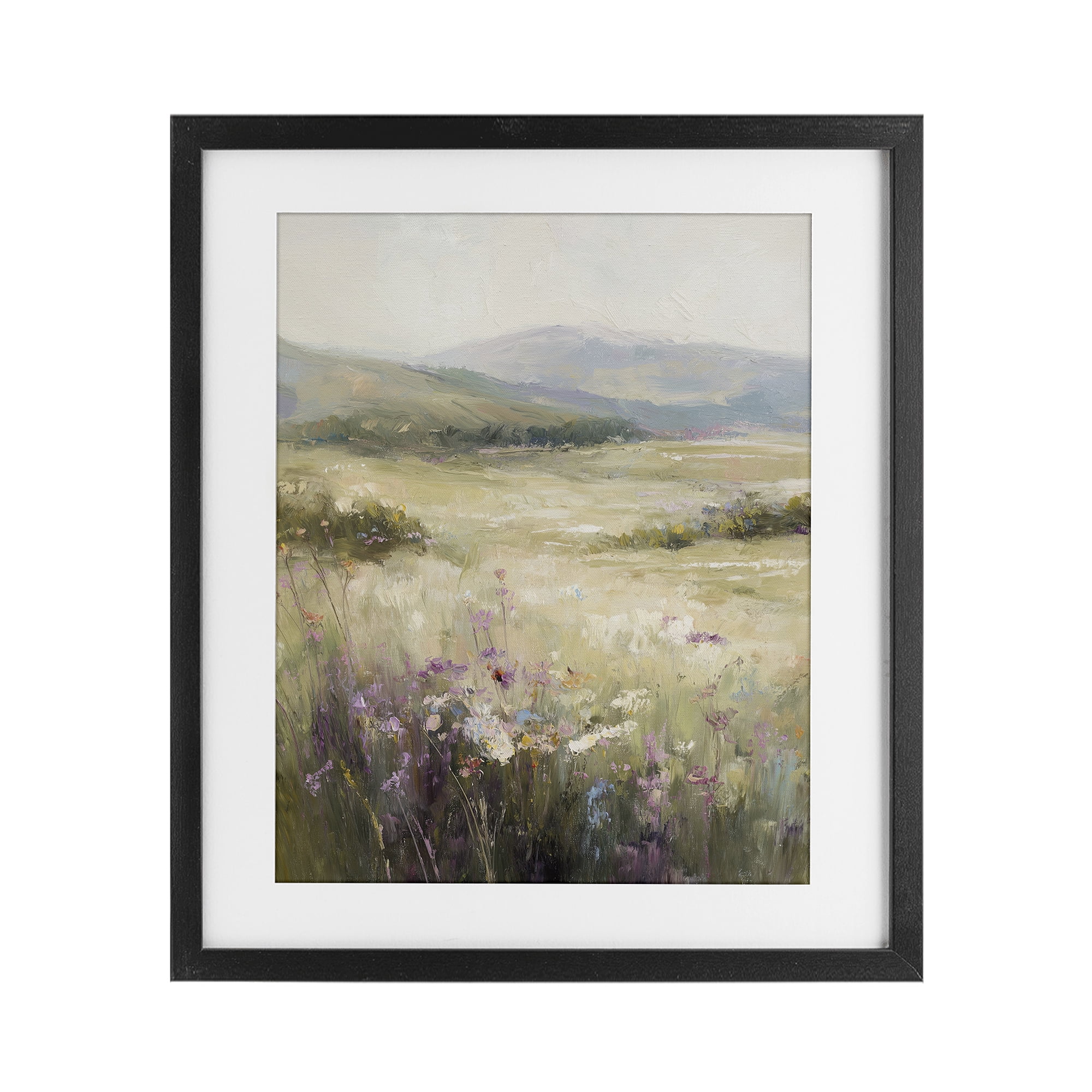 Stupell Industries Fields Of Serenity Black Framed Print Under Glass, design by Svetlana Aleynikova