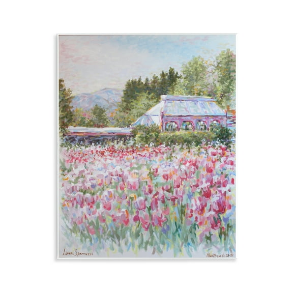 Stupell Industries Fields of Splendor Impressionism Landscape & Nature Painting Unframed Art Print Wall Art, 11 x 14