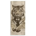 thumbnail image 1 of Stupell Industries Fierce Tiger Baring Teeth Animals Painting Wrapped Canvas Art Print Wall Art, 20 x 48, 1 of 8