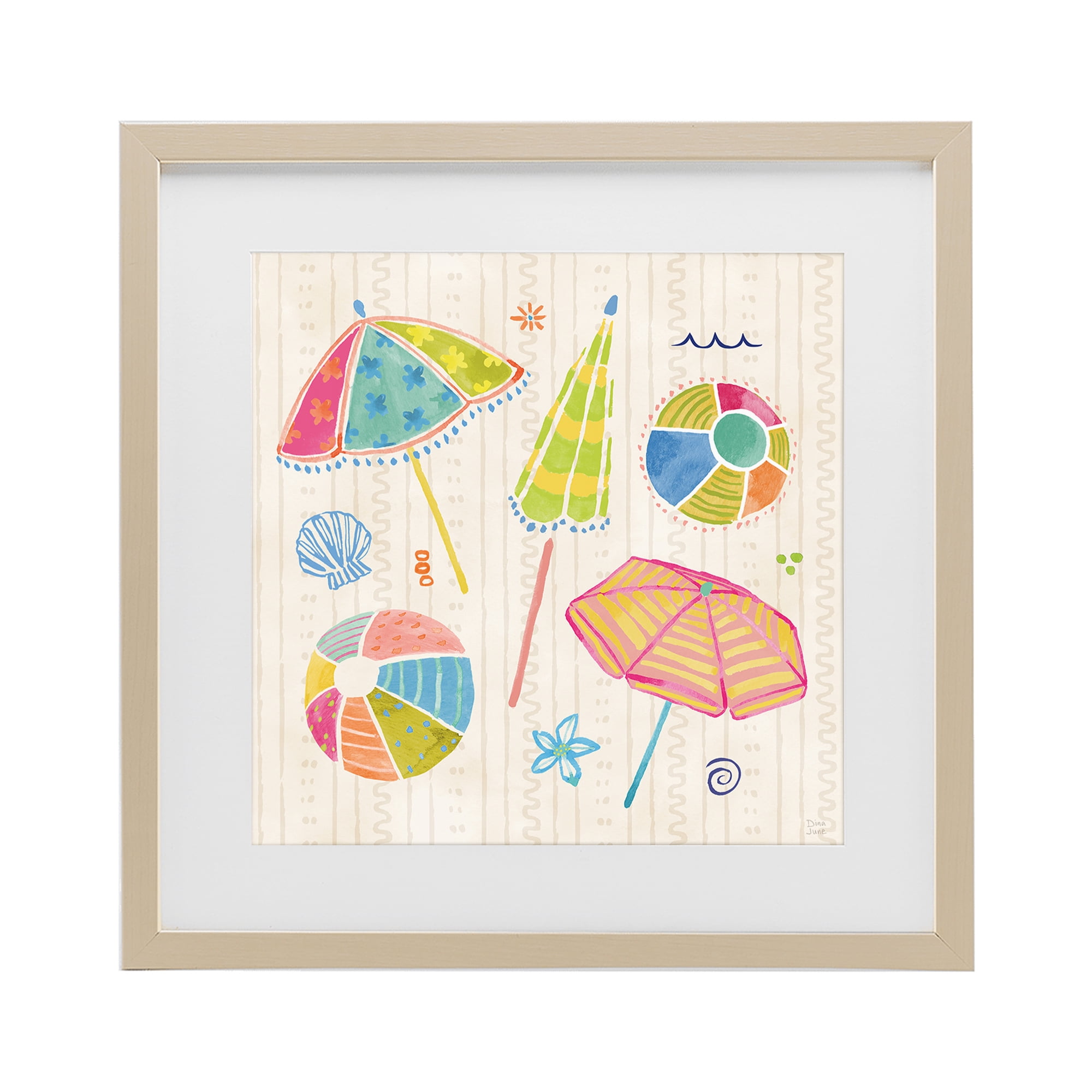 Stupell Industries Fine In The Sunshine Birch Framed Print Under Glass, design by Dina June