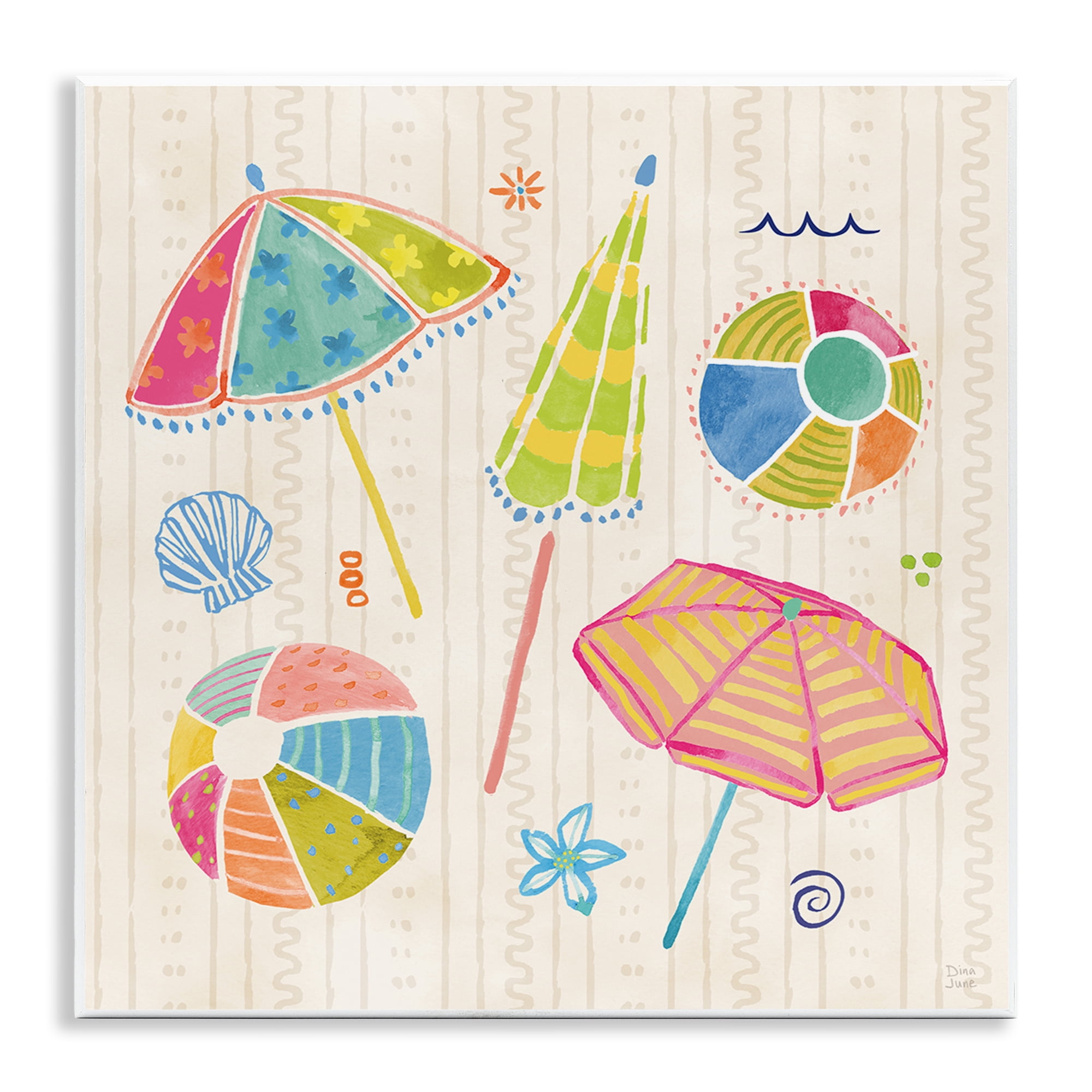 Stupell Industries Fine In The Sunshine Wall Plaque Art, design by Dina June