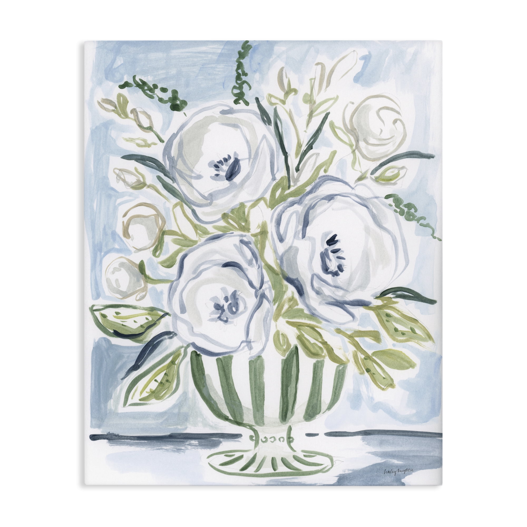 Stupell Industries Fiona Pastel Floral Bouquet Canvas Wall Art, design by Haley Knighten
