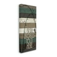 thumbnail image 1 of Stupell Industries Fish Stories Sold Here Sign Rustic Fishing Rods, 17 x 40, Design by Kim Allen, 1 of 5