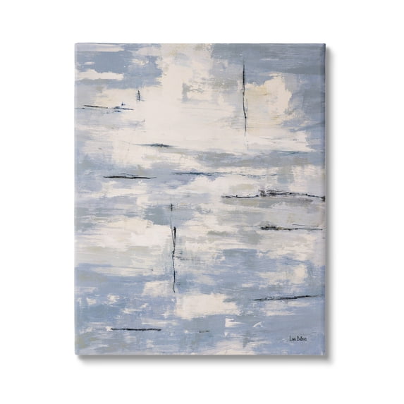 Stupell Industries Fishing Lines River Edge Water Sky Reflection ,16 x 20, Design by Lori Dubois