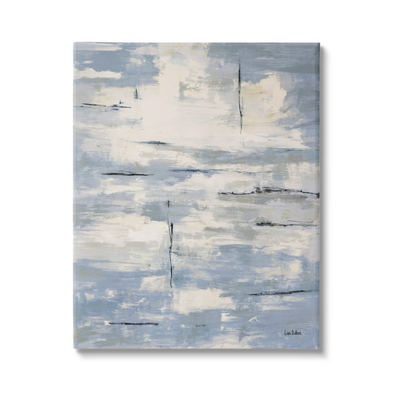 Stupell Industries Fishing Lines River Edge Water Sky Reflection ,36 x 48, Design by Lori Dubois