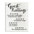 thumbnail image 1 of Stupell Industries Five Star Bathroom Funny Word Black And White Wood Textured Design, 13 x 19,Design by Daphne Polselli, 1 of 5