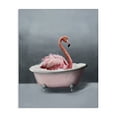 thumbnail image 1 of Stupell Industries Eclectic Flamingo in Bathtub Canvas Art, 16 x 20, by Svetlana Aleynikova, 1 of 8
