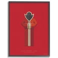 thumbnail image 1 of Stupell Industries Flash Gordon Famous People Characters Fashion Design Framed Wall Art by Fred Birchal, 1 of 3