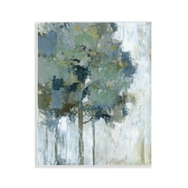Stupell Industries Flecked Tree Abstraction Plants & Flowers Painting Unframed Art Print Wall Art, 11 x 14