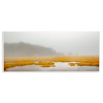 Stupell Industries Flooded Marshland Landscape Landscape Photography Unframed Art Print Wall Art, 17 x 7