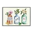thumbnail image 1 of Stupell Industries Floral Alcohol Bottles Food & Beverage Painting Black Framed Art Print Wall Art, 30 x 20, 1 of 2
