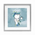 thumbnail image 1 of Stupell Industries French Country Floral Bathroom Rules Flush Gray Framed Print Under Glass, 16 x 16, by Nan, 1 of 8