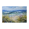 thumbnail image 1 of Stupell Industries Coastal Floral Beach Meadow by Ocean Canvas Art, 24 x 16, by Creative Studio, 1 of 8