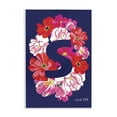 Stupell Industries Floral Bloom Letter S Botanical & Floral Painting