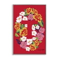 thumbnail image 1 of Stupell Industries Eclectic Floral Bloom Letter T Gray Framed Giclee Art, 20 x 30, by Hannah Byatt, 1 of 8