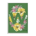 thumbnail image 1 of Stupell Industries Floral Bloom Letter W Botanical & Floral Painting White Framed Art Print Wall Art, 16 x 24, 1 of 2
